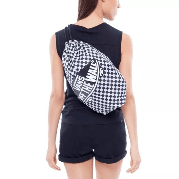 New Vans Off The Wall Black And White Checkered Pattern Benched Bag O/S - Picture 1 of 8